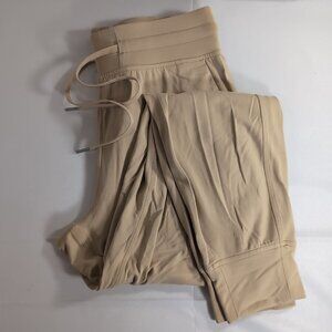 Lululemon 6 Ready to Rulu Jogger Full Length Beige Tan LW5EBPS Trench Pecan Pant
